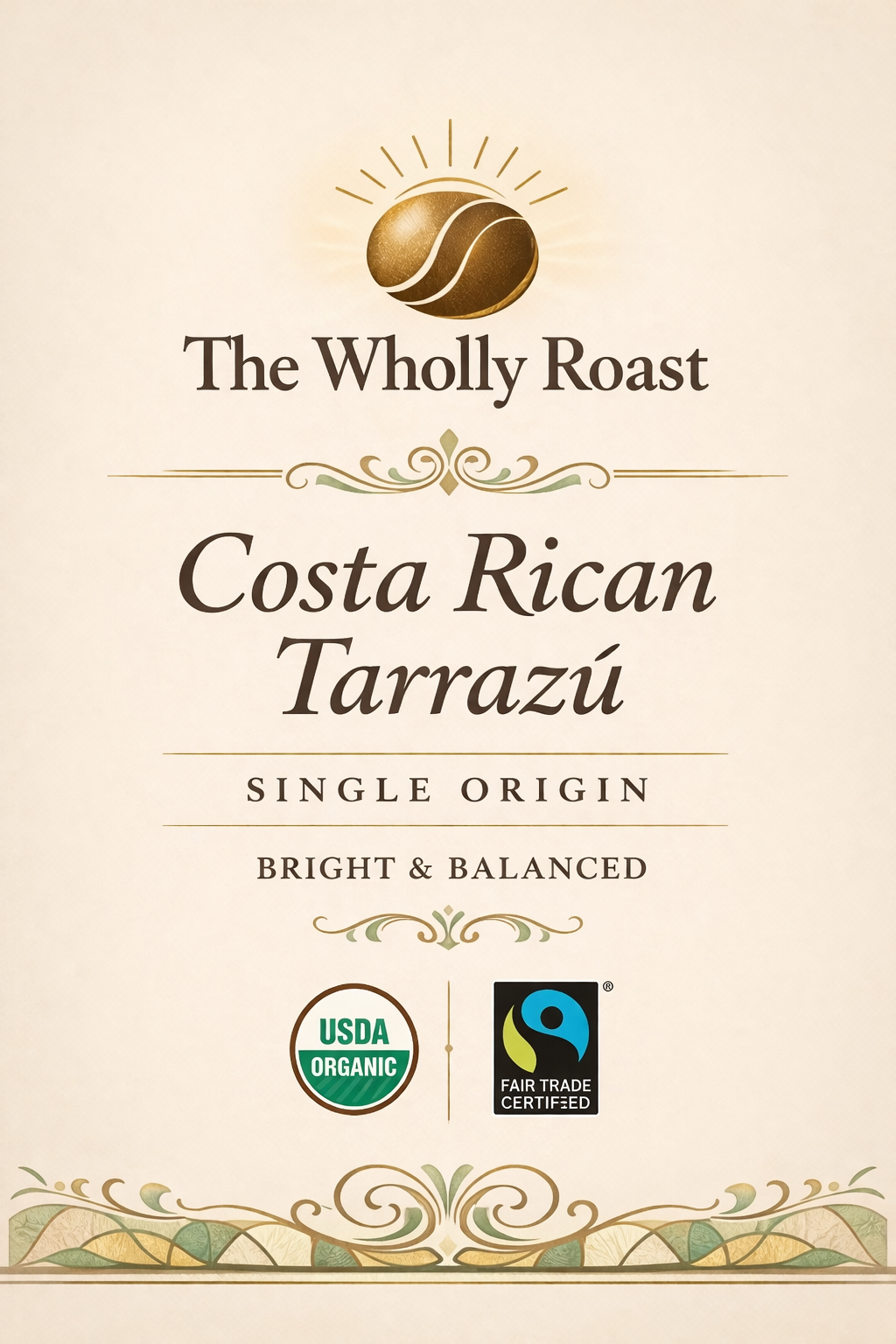 Costa Rican Tarrazú Light Roast