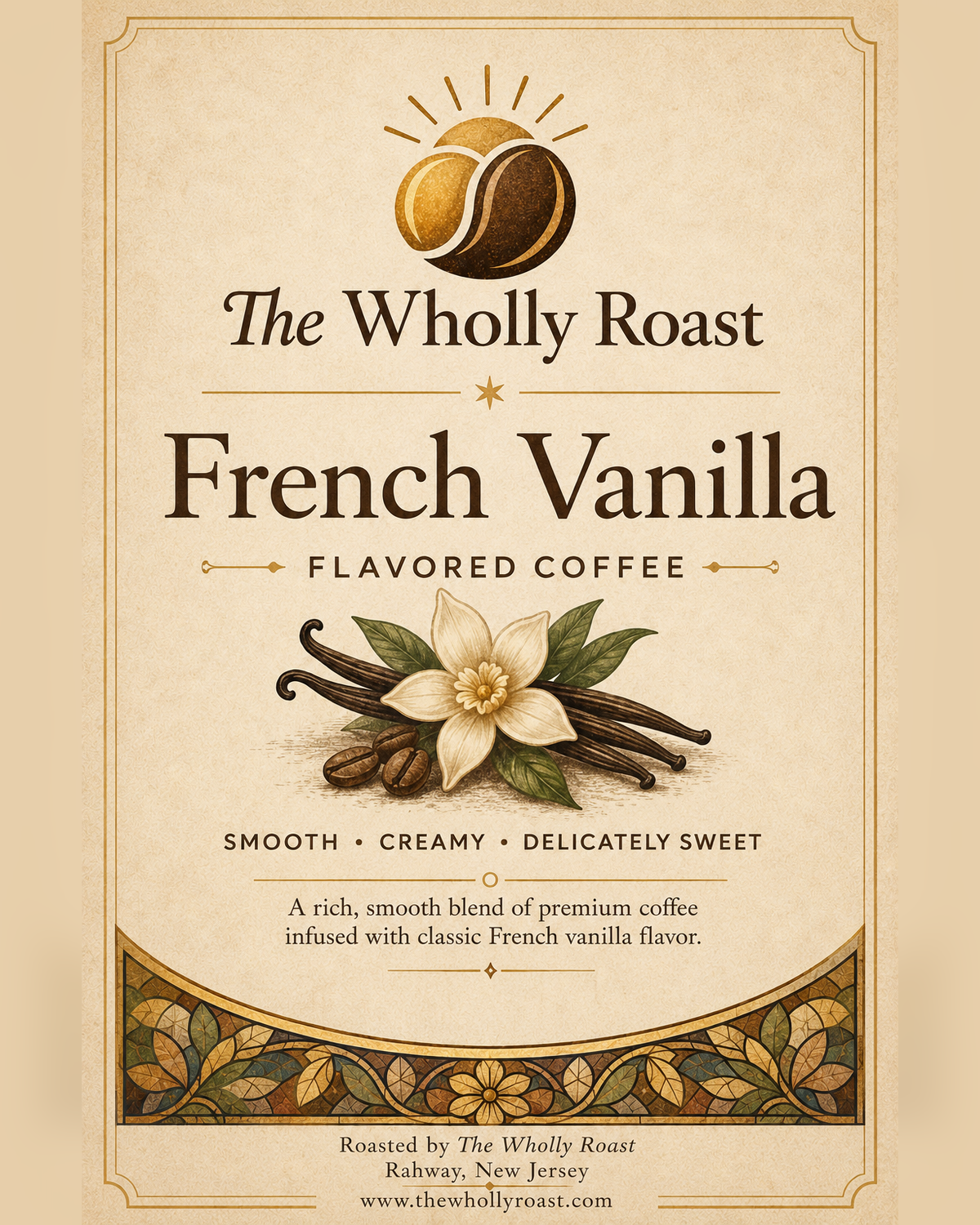 French Vanilla Flavored Coffee- 12 oz bag